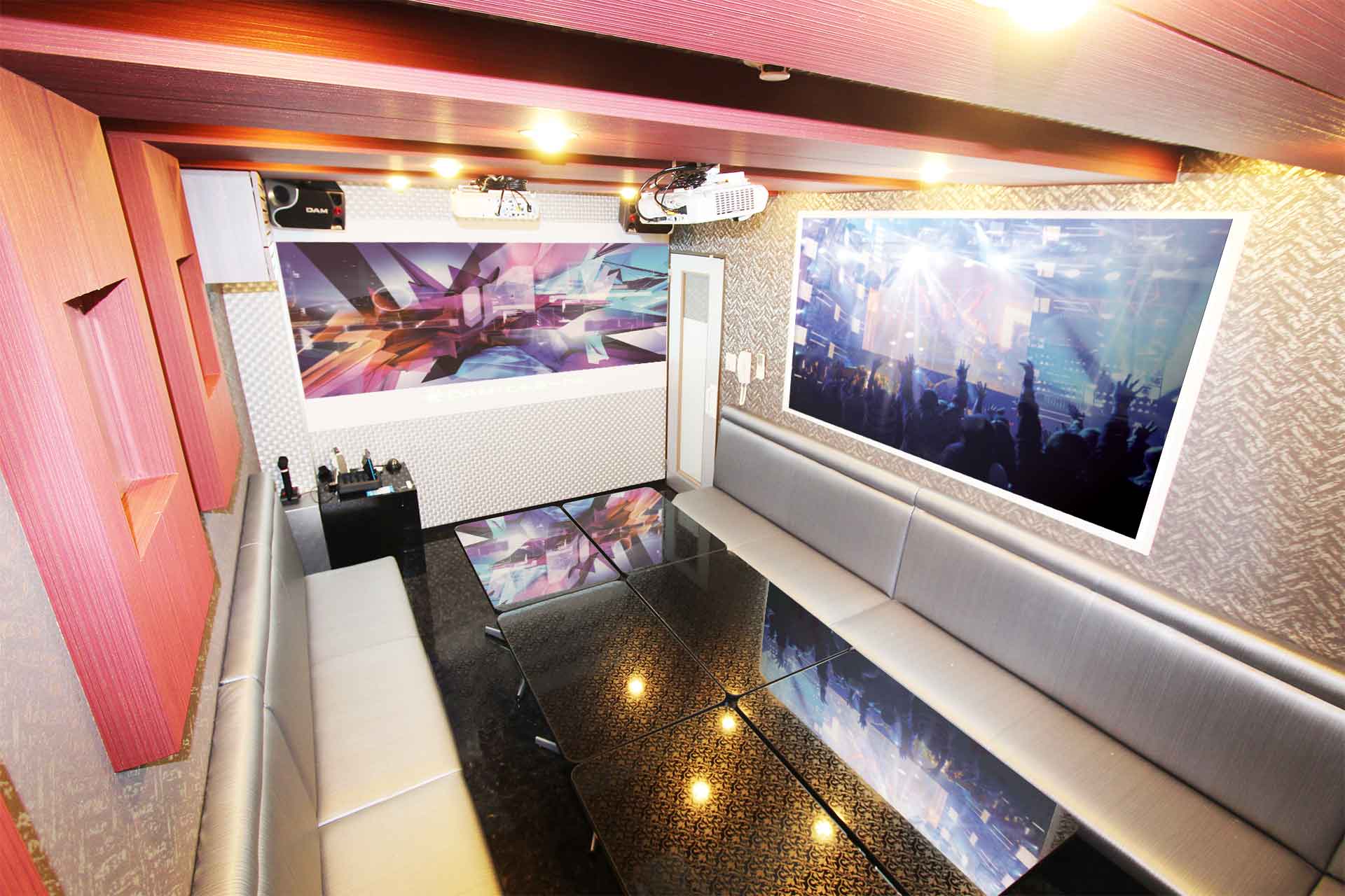 プロジェクタールーム（Blu-ray/ミラーリング設置）