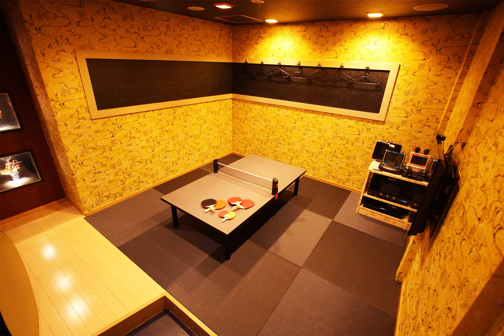 座敷卓球ルーム