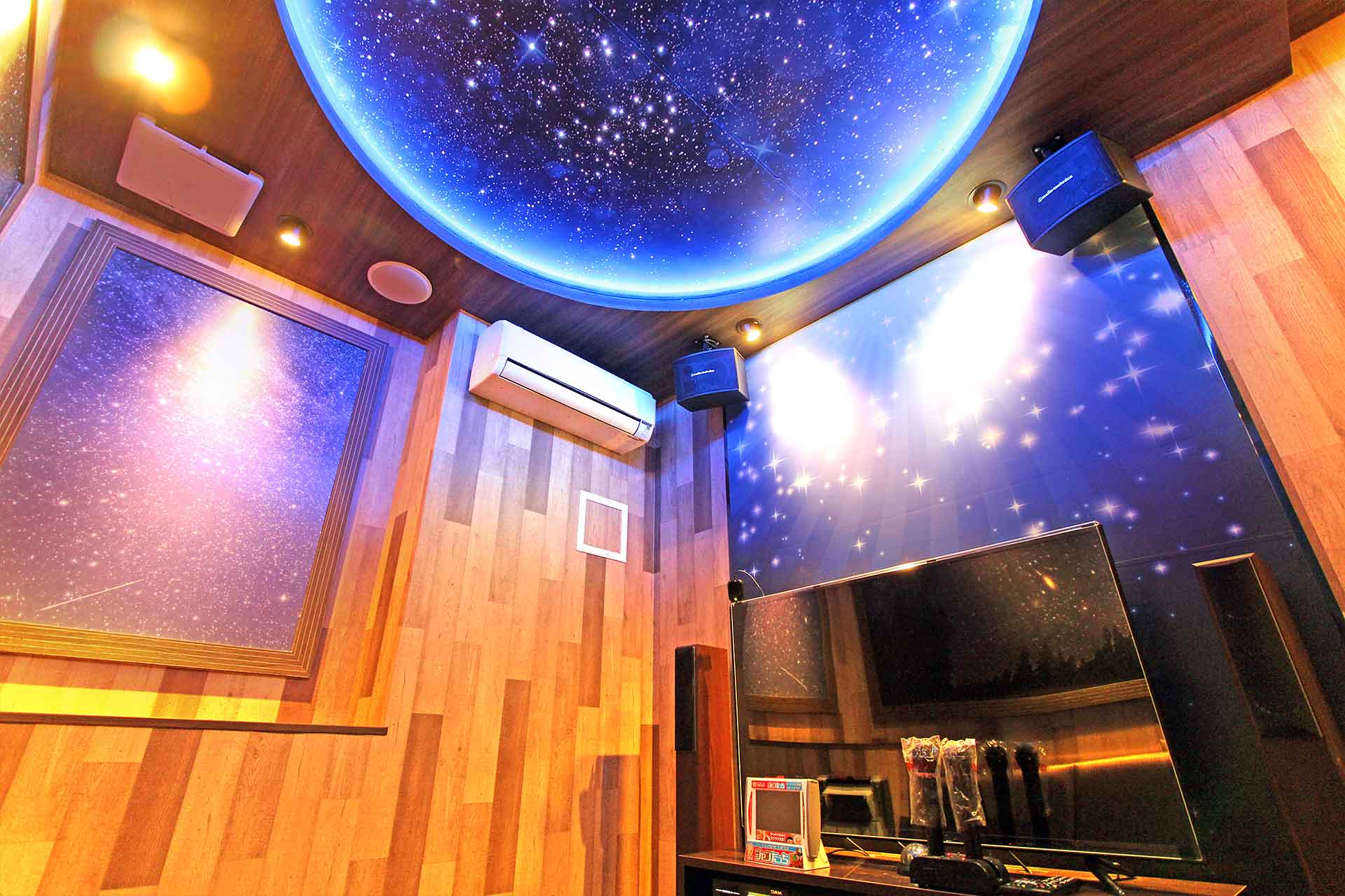 星空シアタールーム（Blu-ray/DVD設置）