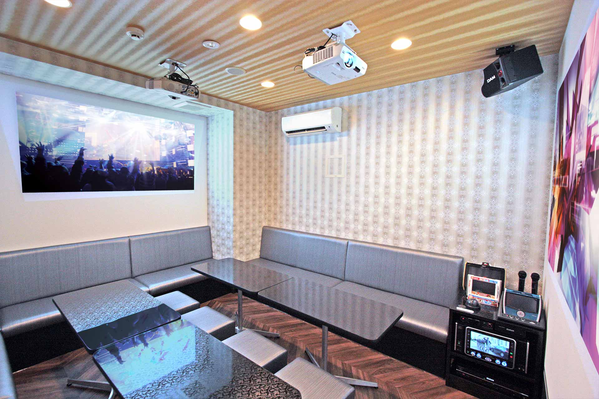 プロジェクタールーム（Blu-ray/ミラーリング設置）