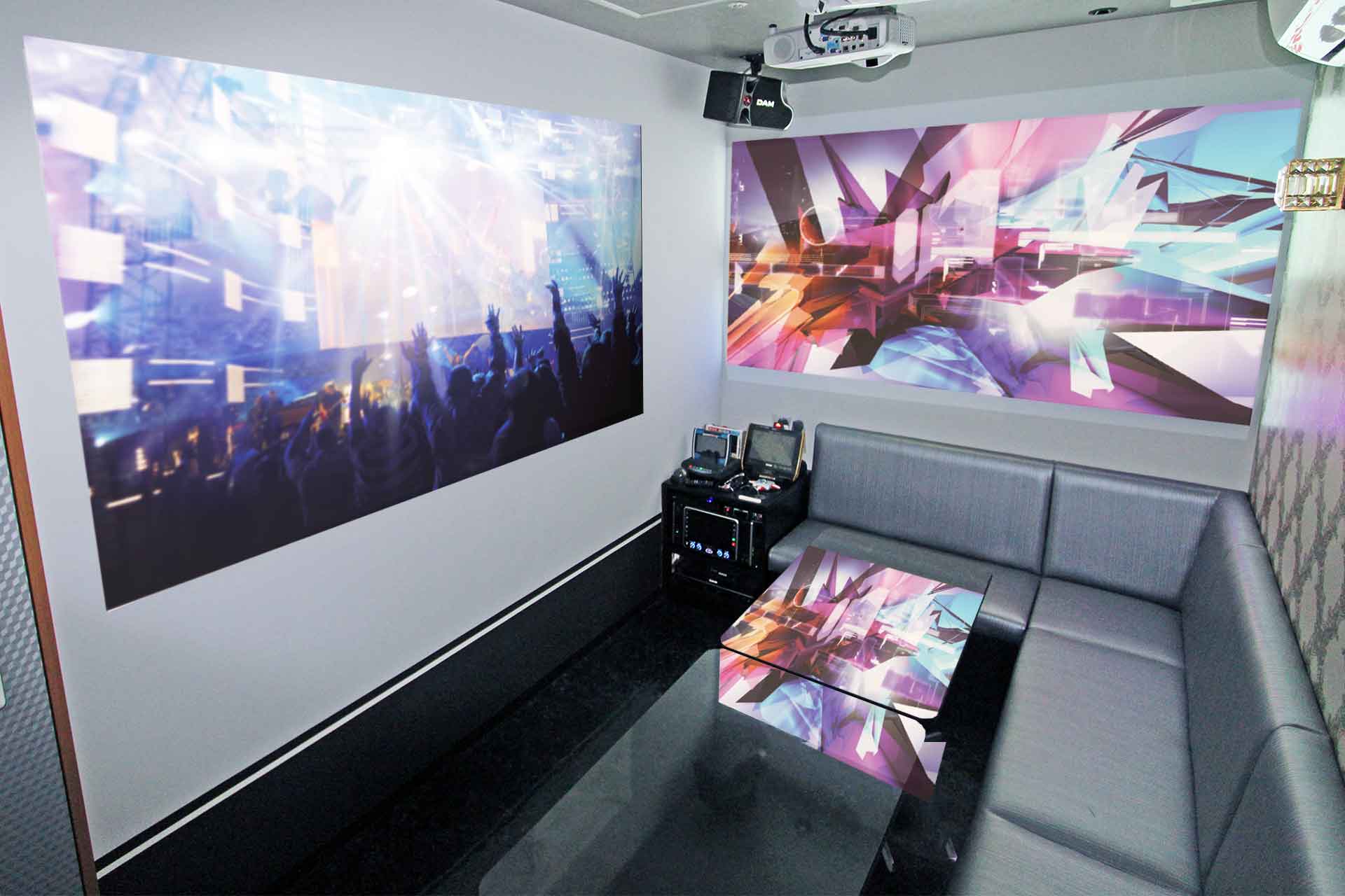 プロジェクタールーム（Blu-ray/ミラーリング設置）