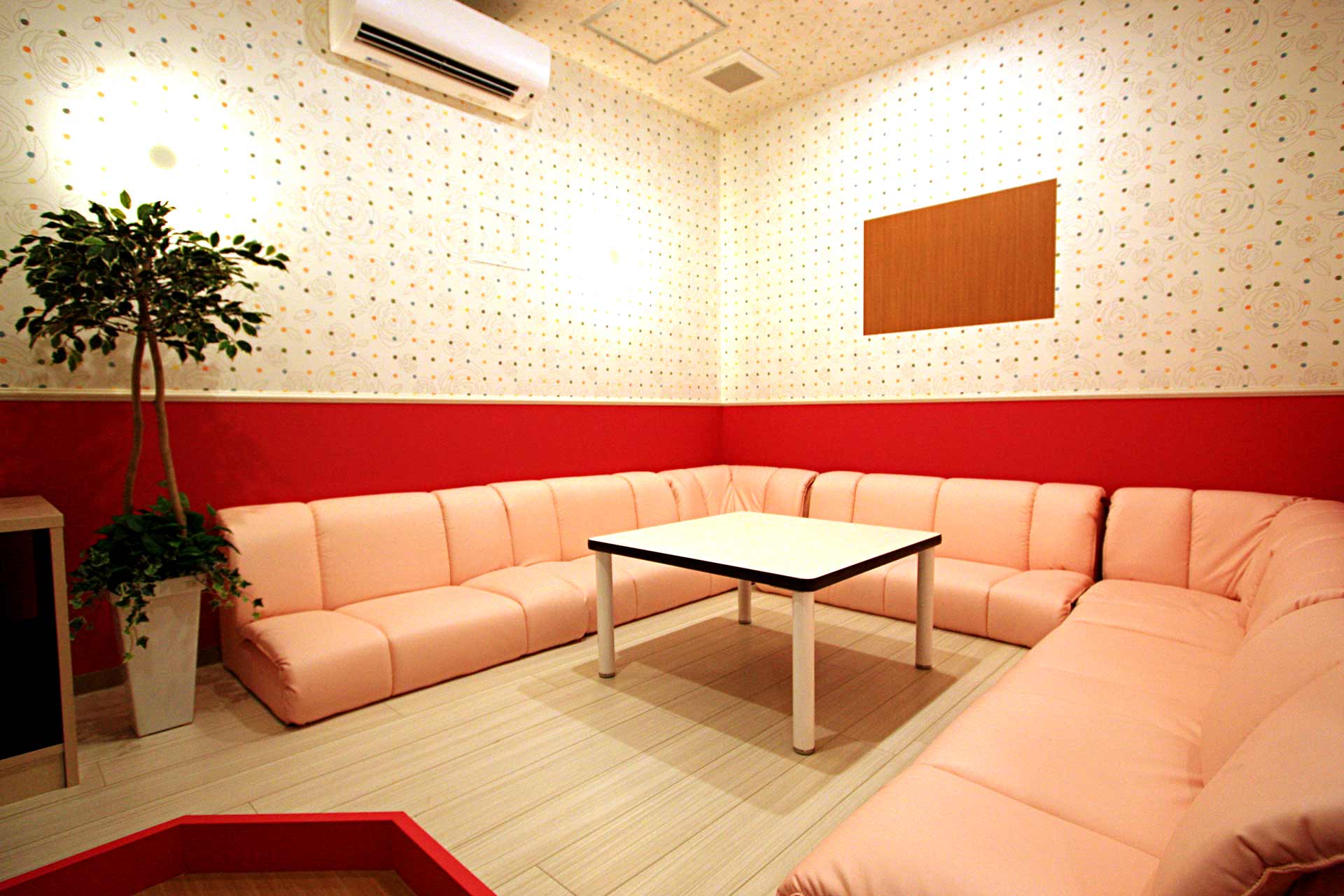 ローソファールーム(ミラーリング設置)