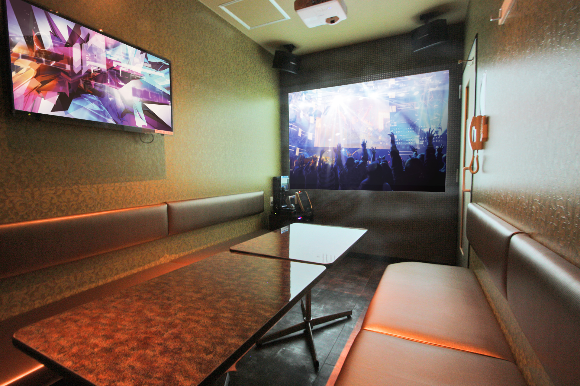 プロジェクタールーム（Blu-ray/DVD設置）