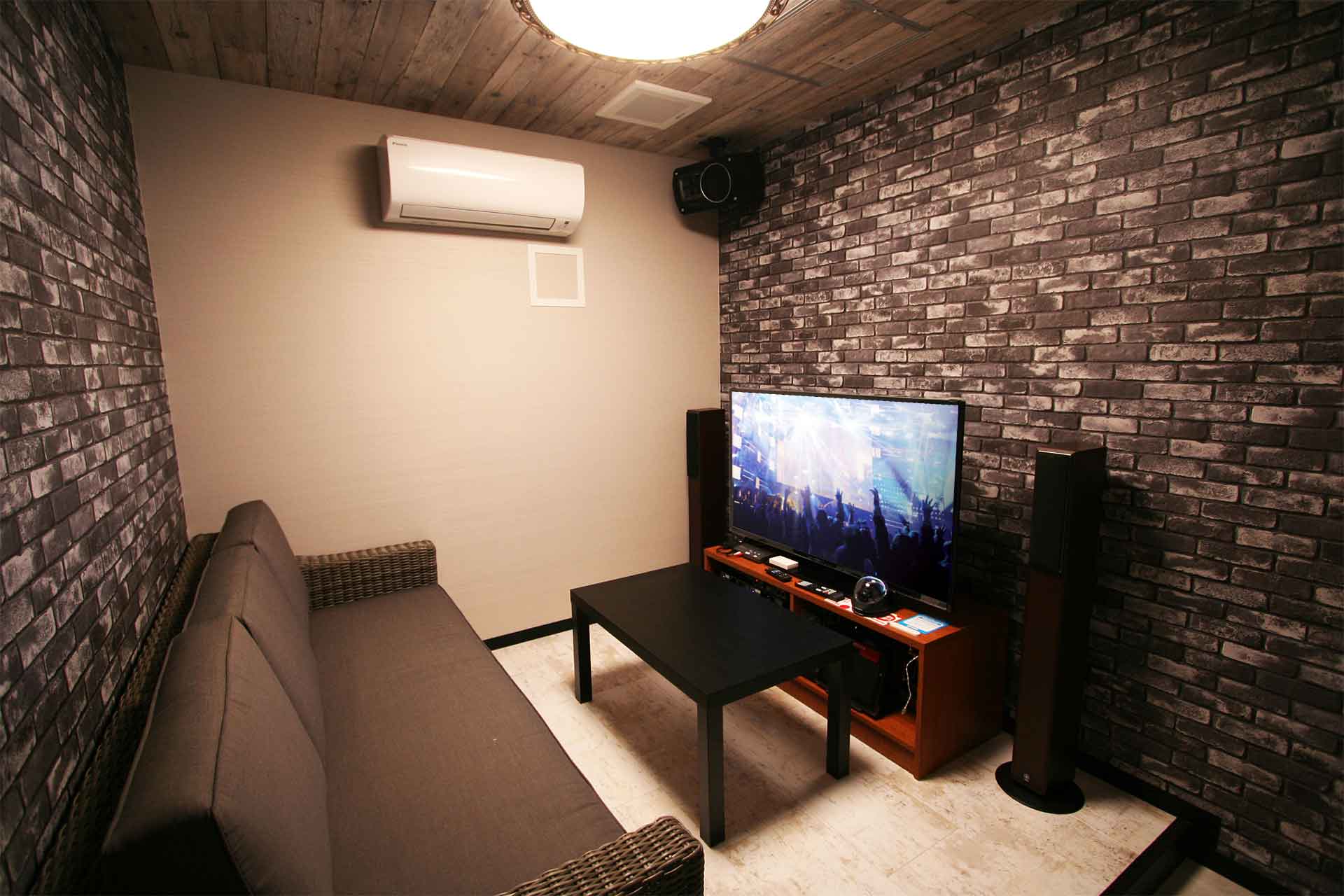 ホームシアタールーム（Blu-ray/DVD設置）