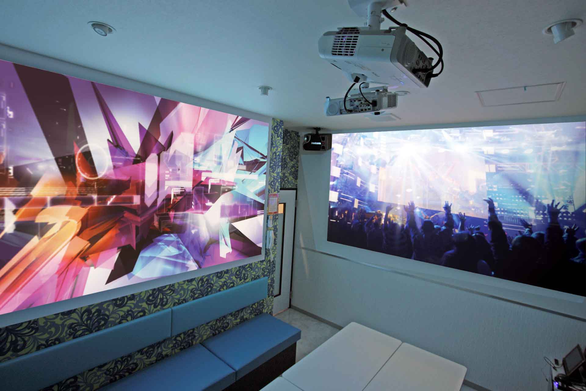 プロジェクタールーム（Blu-ray/ミラーリング設置）