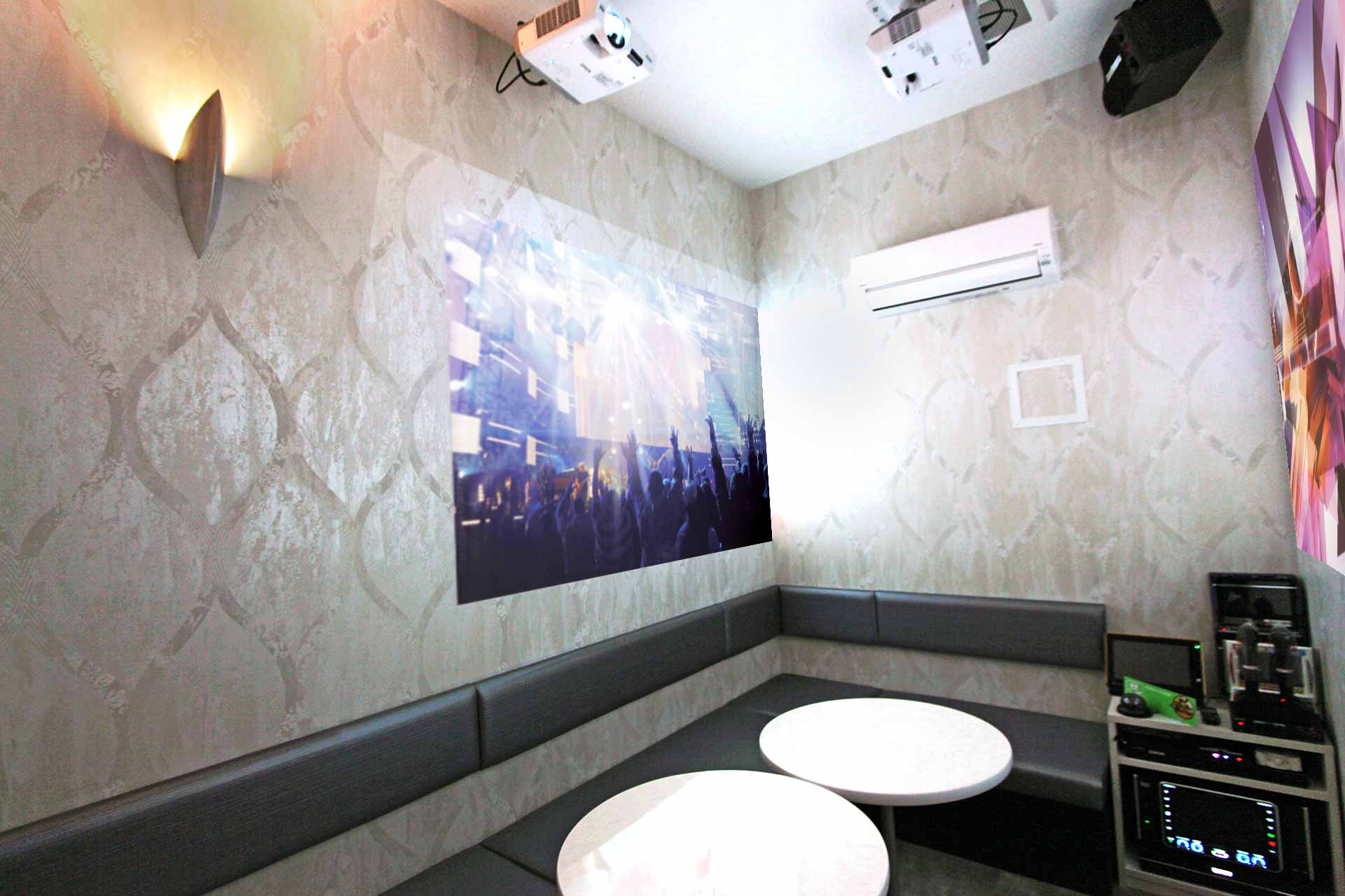 プロジェクタールーム（Blu-ray/ミラーリング設置）