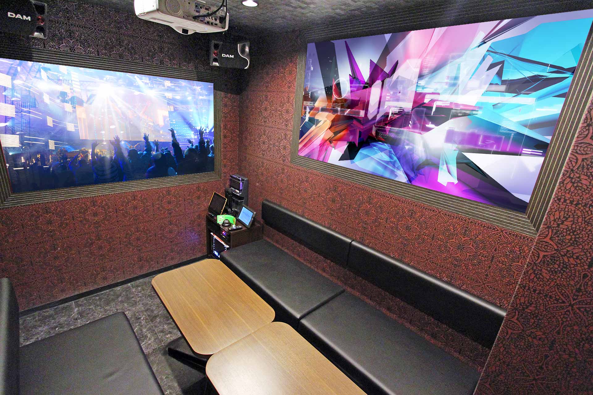 プロジェクタールーム（Blu-ray/ミラーリング設置）