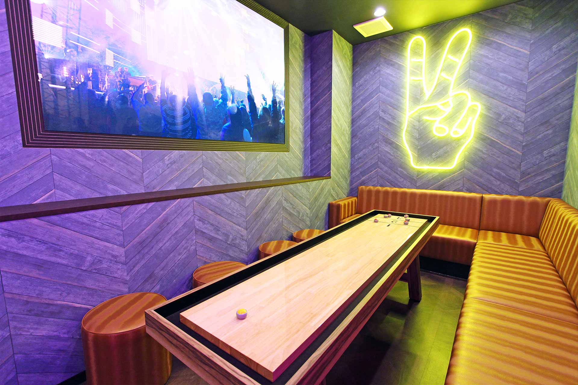 シャッフルボードルーム（Blu-ray/DVD設置）