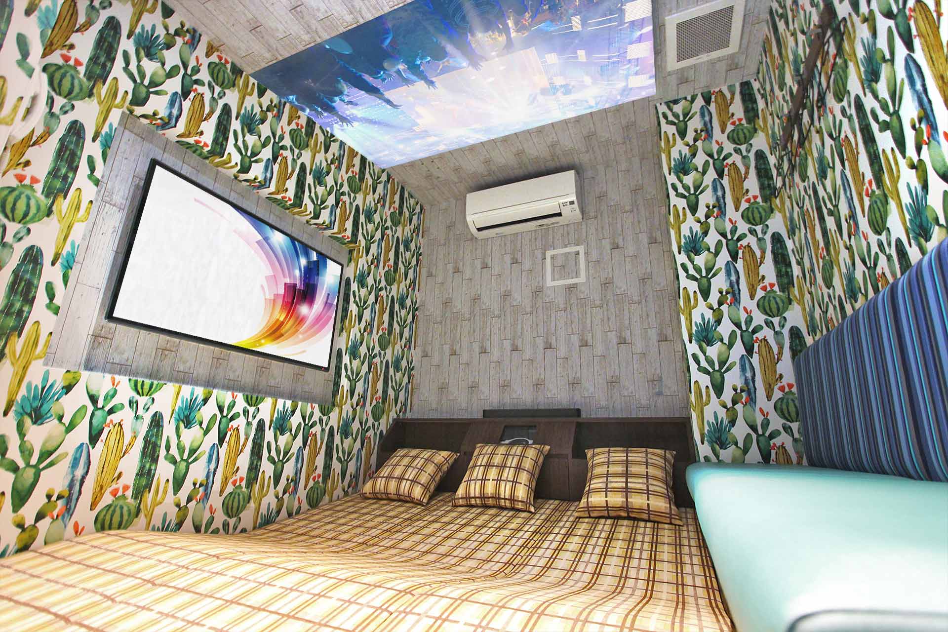 寝ころびシアタールーム