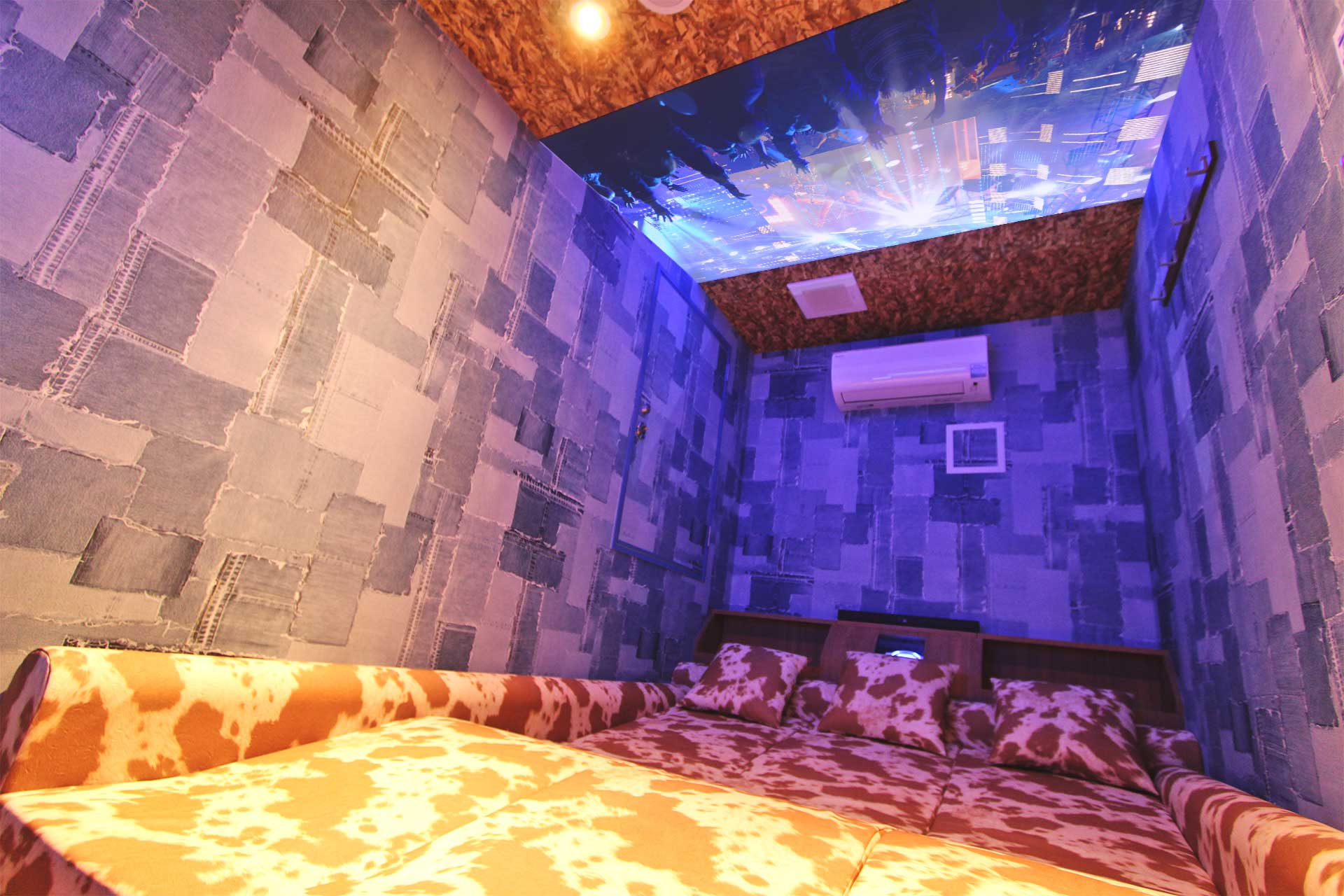 寝ころびシアタールーム（ミラーリング設置）