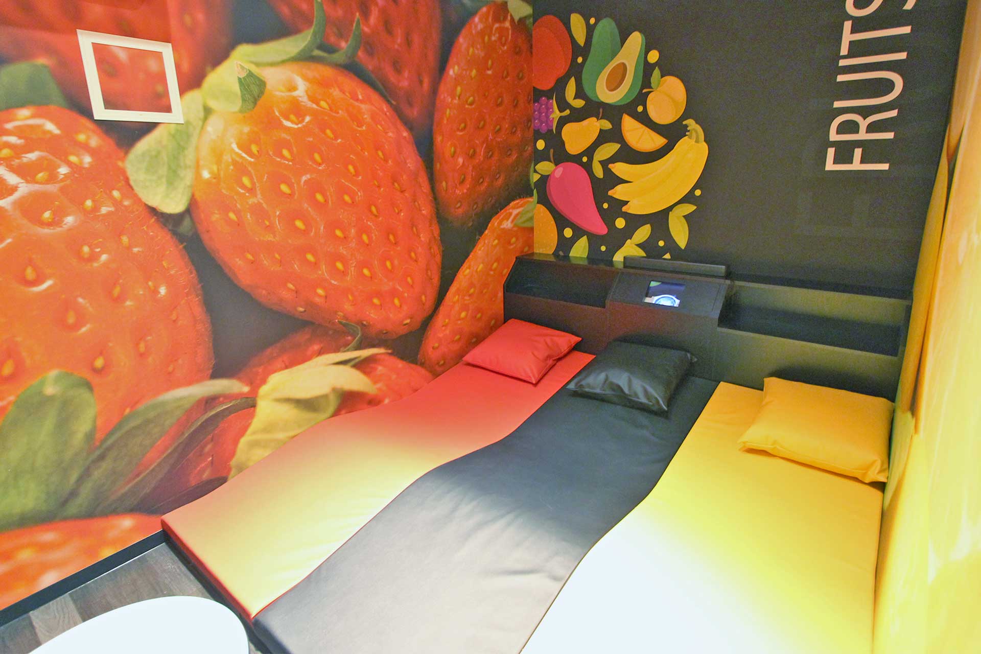 寝ころびシアタールーム（Blu-ray/DVD設置）