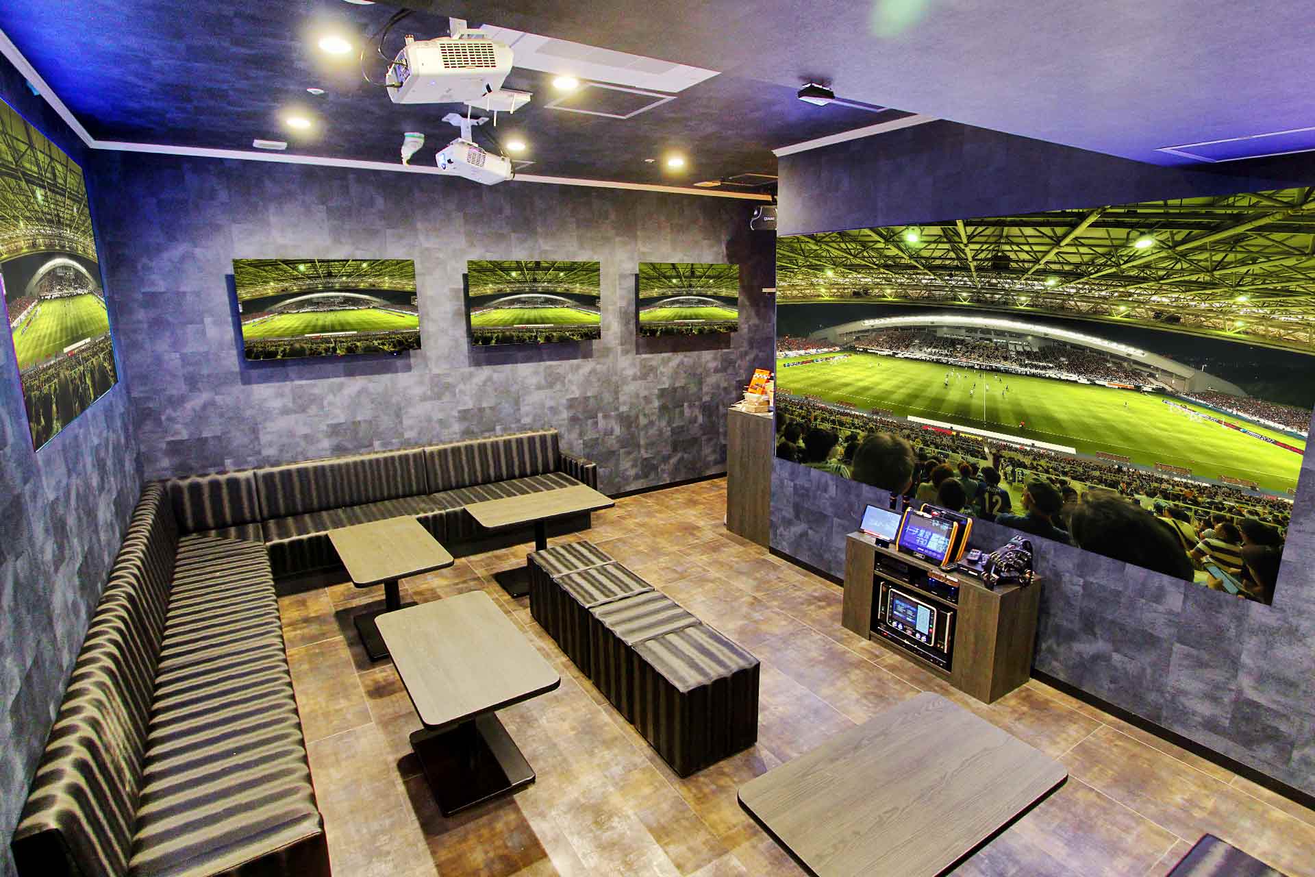 スポーツ観戦ルーム（ブルーレイ/DVD/テレビ/DAZN）