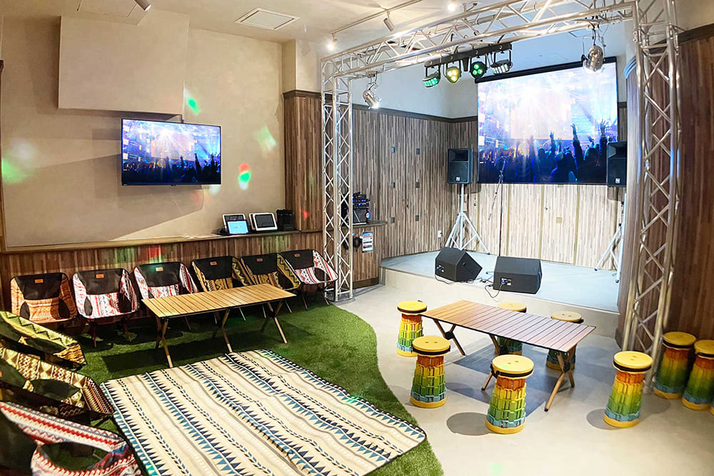 フェスルーム（ミラーリング設置）