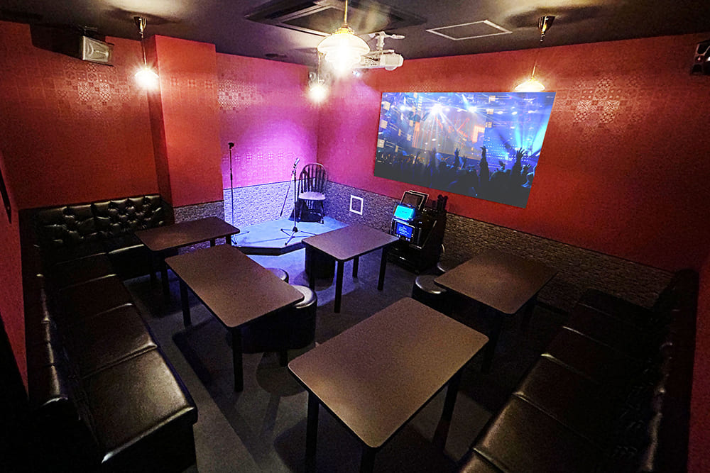 プロジェクター&ステージルーム（ミラーリング設置）