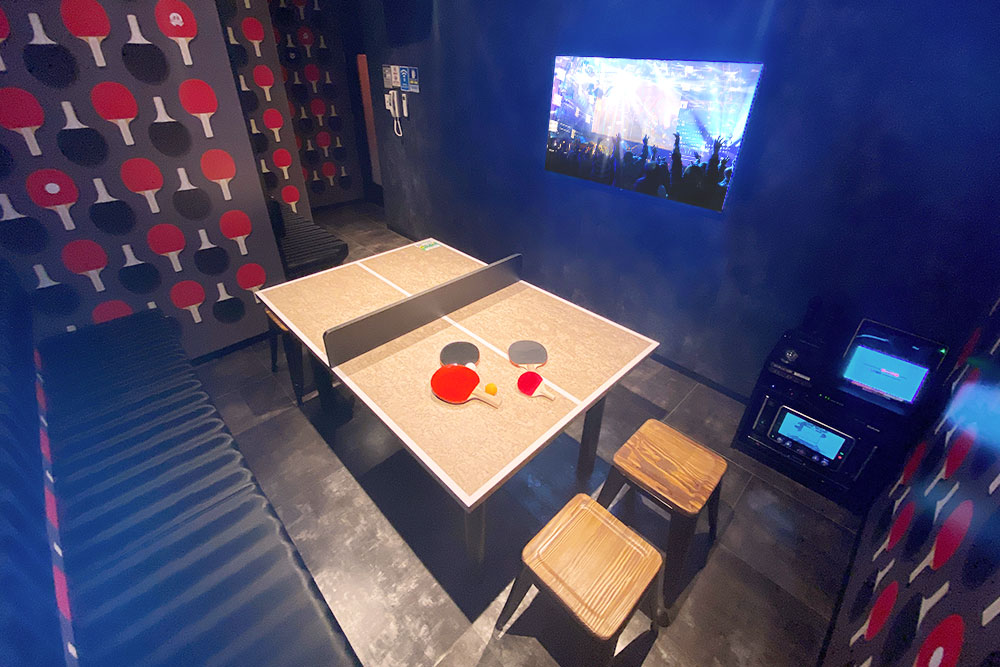 ミニ卓球ルーム