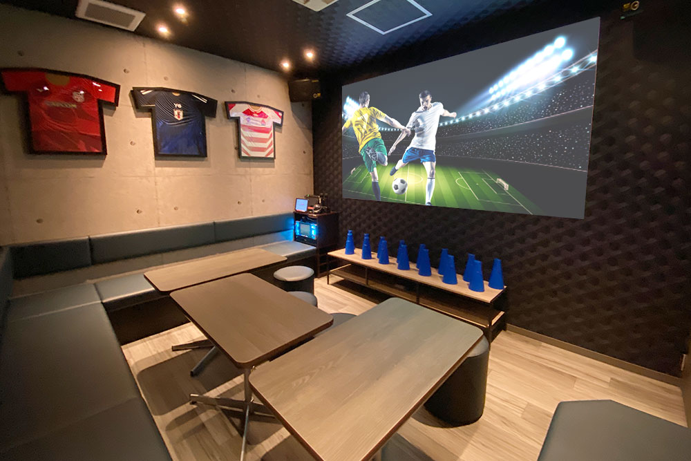 スポーツ観戦ルーム（ブルーレイ/DVD/テレビ/DAZN）