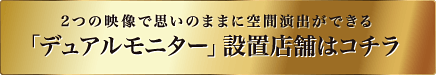 「デュアルモニター」設置店舗はコチラ