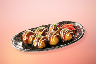 なにわのタコ焼き(6個)